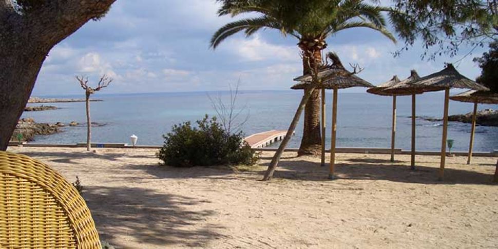 beach scene
